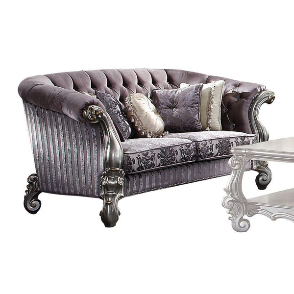 Acme Furniture Versailles 56826 Loveseat with Pillows IMAGE 1