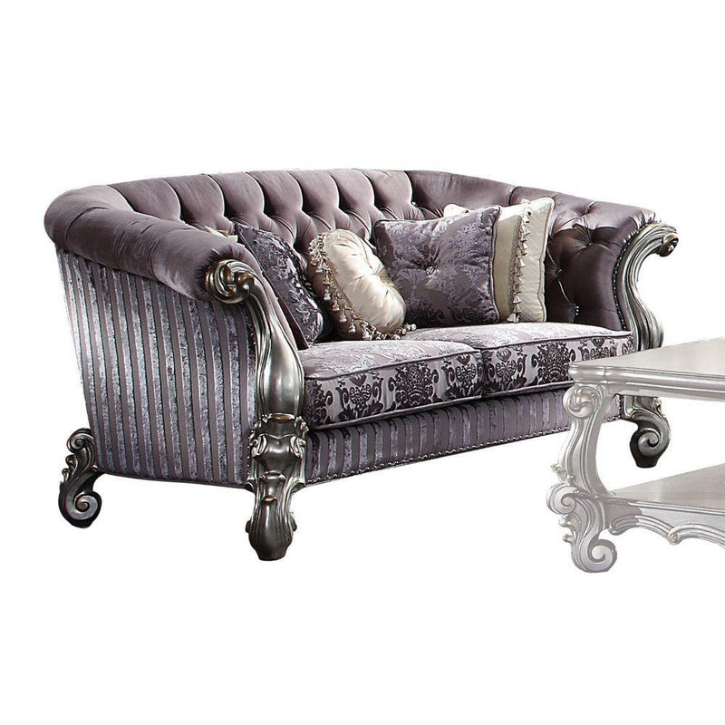 Acme Furniture Versailles 56826 Loveseat with Pillows IMAGE 1