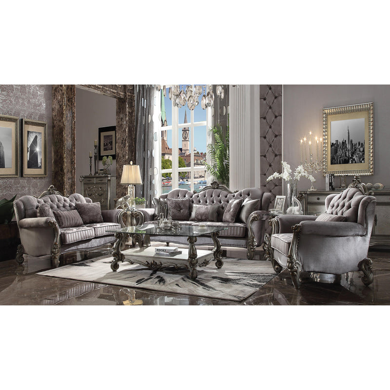 Acme Furniture Versailles 56840 Sofa with 5 Pillows IMAGE 3