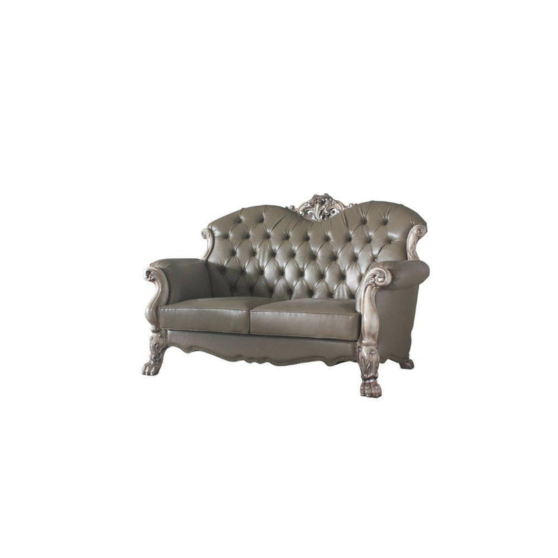 Acme Furniture Dresden 58176 Loveseat with 3 Pillows IMAGE 2