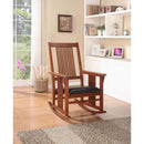 Acme Furniture Kloris 59214 Rocking Chair - Tobacco IMAGE 2