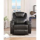 Acme Furniture Waterlily 59277 Rocker Recliner With Swivel - Black IMAGE 4
