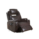 Acme Furniture Waterlily 59278 Rocker Recliner With Swivel - Brown IMAGE 1