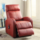 Acme Furniture Ricardo 59406 Ricardo Recliner With Power Lift - Red IMAGE 1