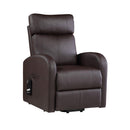 Acme Furniture Ricardo 59498 Ricardo Recliner With Power Lift - Brown IMAGE 1