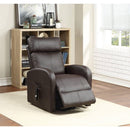 Acme Furniture Ricardo 59498 Ricardo Recliner With Power Lift - Brown IMAGE 7