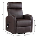 Acme Furniture Ricardo 59498 Power Motion Recliner with Lift IMAGE 8
