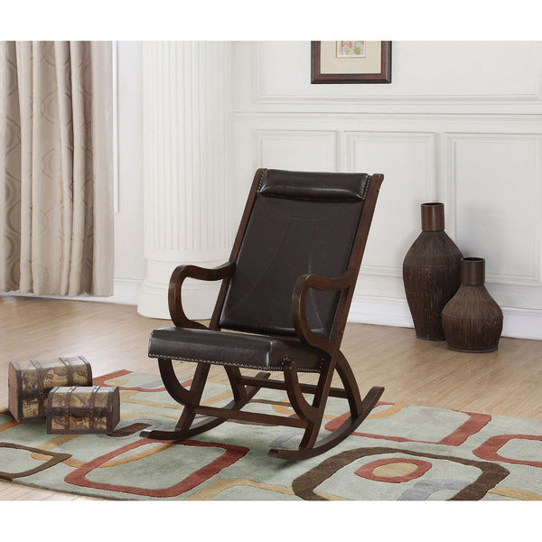 Acme Furniture Triton 59535 Rocking Chair - Espresso IMAGE 1