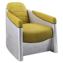 Acme Furniture Brancaster 59624 Accent Chair - Yellow IMAGE 2