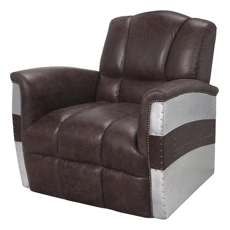 Acme Furniture Brancaster 59716 Accent Chair - Retro Brown IMAGE 2