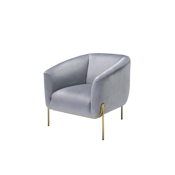 Acme Furniture Carlson 59790 Accent Chair - Grey IMAGE 1