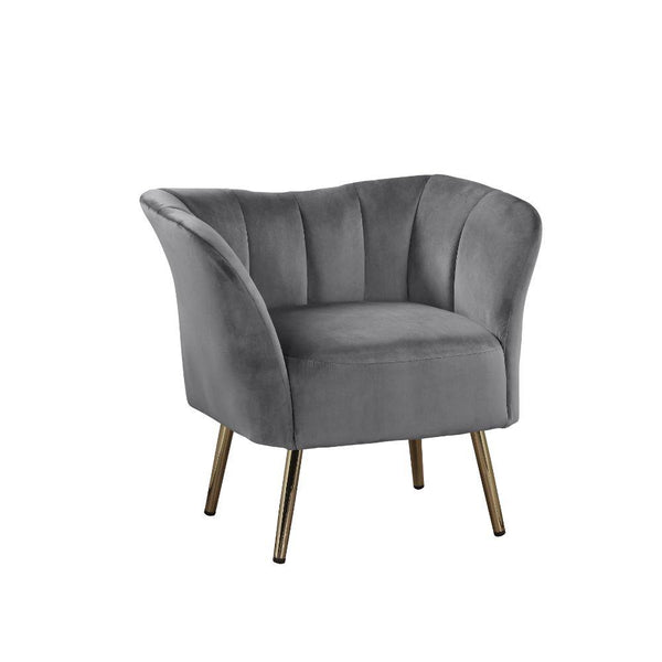 Acme Furniture Reese 59797 Accent Chair - Gray IMAGE 1