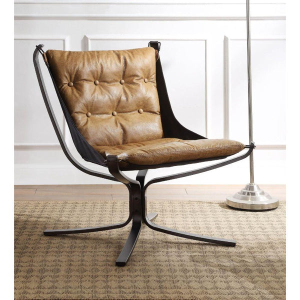 Acme Furniture Carney 59831 Accent Chair - Coffee IMAGE 1