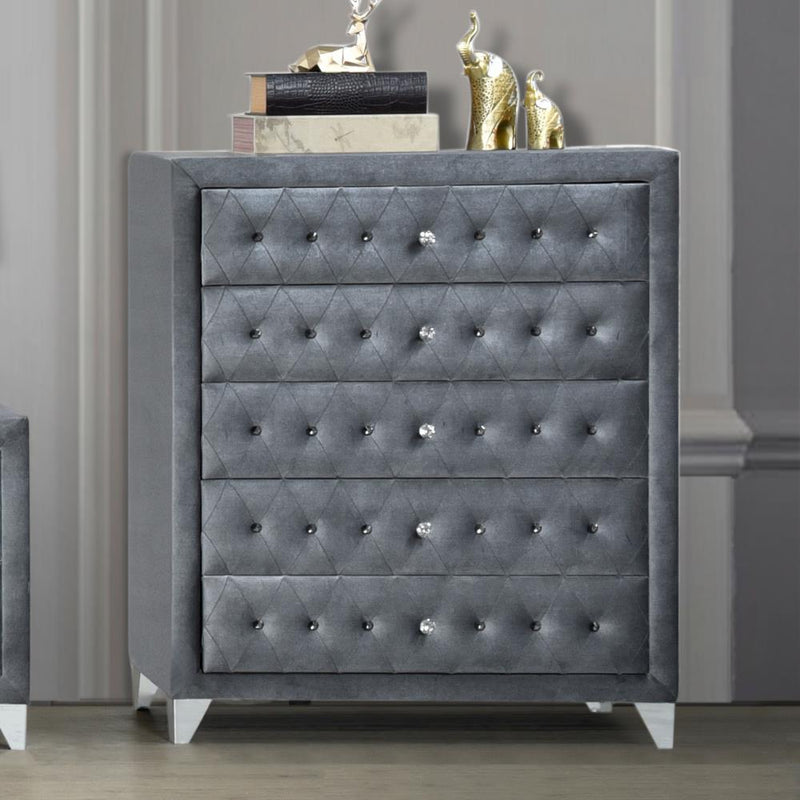 Acme Furniture Dante 24236 Chest - Grey IMAGE 1
