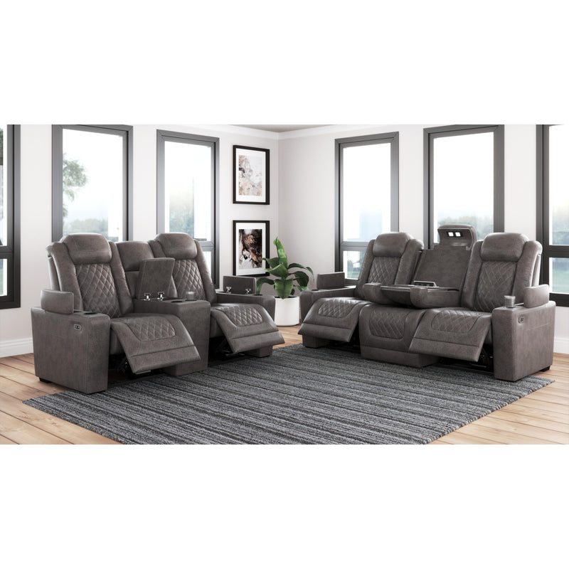  Signature Design by Ashley HyllMont 9300315 Power Reclining Sofa with Adjustable Headrest IMAGE 10