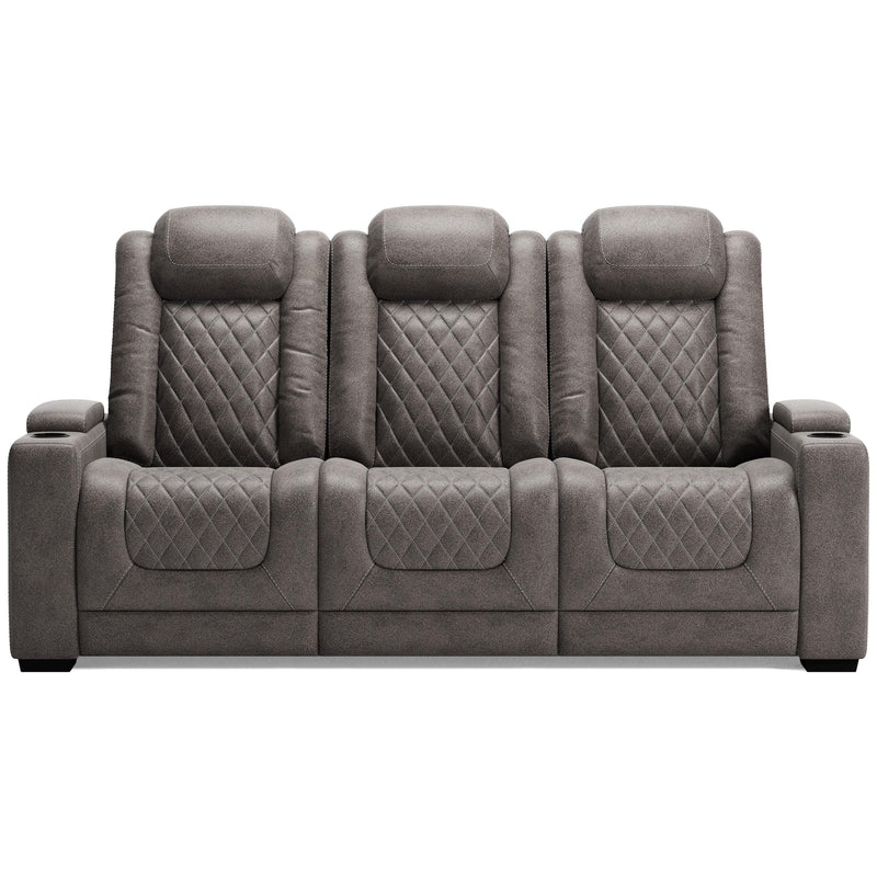  Signature Design by Ashley HyllMont 9300315 Power Reclining Sofa with Adjustable Headrest IMAGE 1