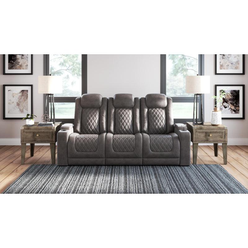  Signature Design by Ashley HyllMont 9300315 Power Reclining Sofa with Adjustable Headrest IMAGE 5