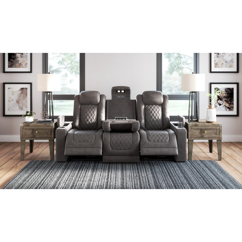  Signature Design by Ashley HyllMont 9300315 Power Reclining Sofa with Adjustable Headrest IMAGE 6