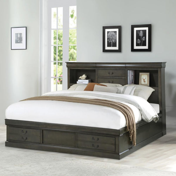 Acme Furniture Louis Philippe III 24930Q Queen Bed IMAGE 1
