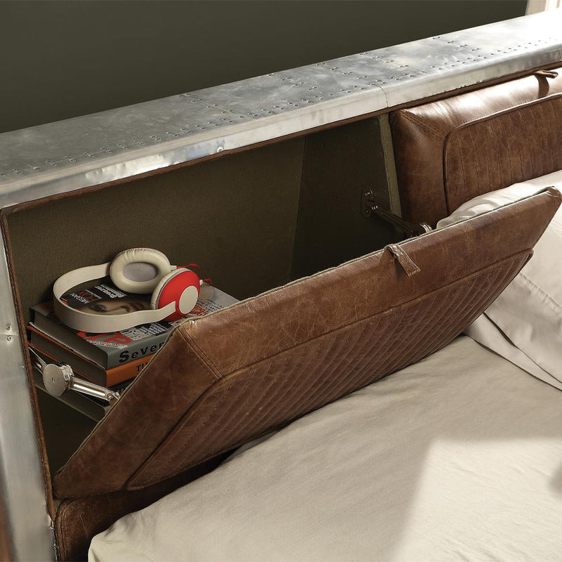 Acme Furniture Brancaster 26220Q Queen Bed with Storage IMAGE 2