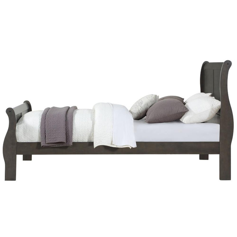 Acme Furniture Louis Philippe 26787EK King Sleigh Bed IMAGE 4