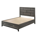 Acme Furniture Valdemar 27057EK King Panel Bed with Storage IMAGE 3