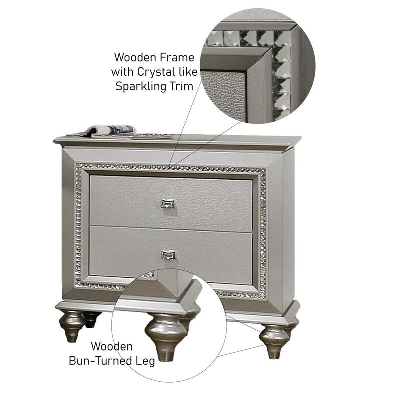 Acme Furniture Kaitlyn 27233 Nightstand IMAGE 3
