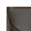  Elements International Hopkins UHK526101E Accent Chair - Charcoal/Espresso IMAGE 6