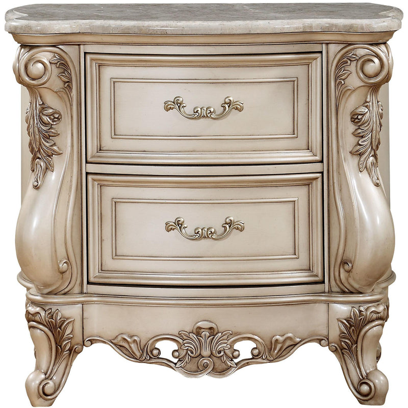 Acme Furniture Gorsedd 27443 Nightstand with Marble Top IMAGE 1