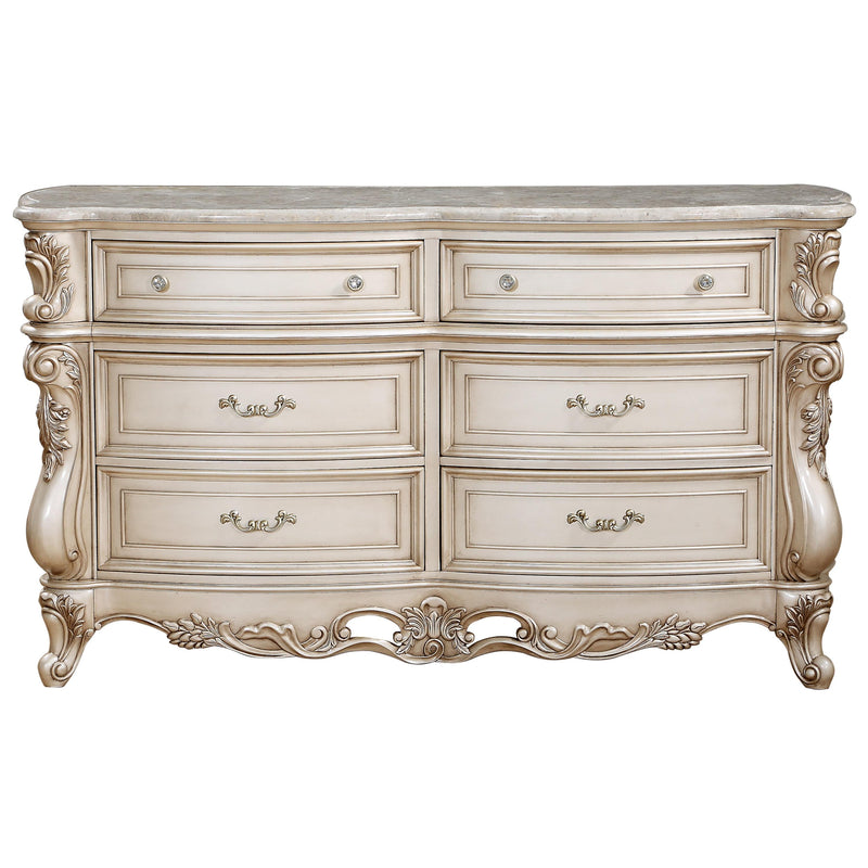 Acme Furniture Gorsedd 27445 Dresser with Marble Top IMAGE 1