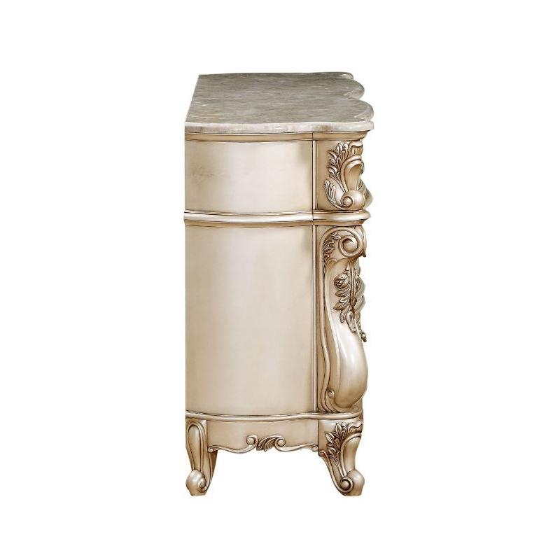Acme Furniture Gorsedd 27445 Dresser with Marble Top IMAGE 5