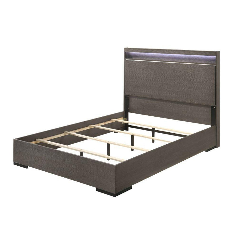 Acme Furniture Escher 27647EK King Bed with LED Light IMAGE 3