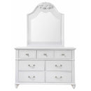  Elements International Alana AN700DRMR Dresser & Mirror Set IMAGE 1