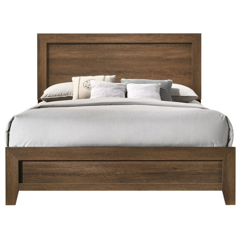 Acme Furniture Miquell 28047EK King Bed - Oak IMAGE 3