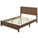Acme Furniture Miquell 28050Q Queen Bed - Oak IMAGE 2