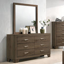 Acme Furniture Miquell 28055 Dresser - Oak IMAGE 5