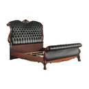 Acme Furniture Dresden 28224CK California King Bed - Cherry Oak and PU IMAGE 2