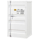 Acme Furniture Cargo 35910 Chest (Single Door) - White IMAGE 1