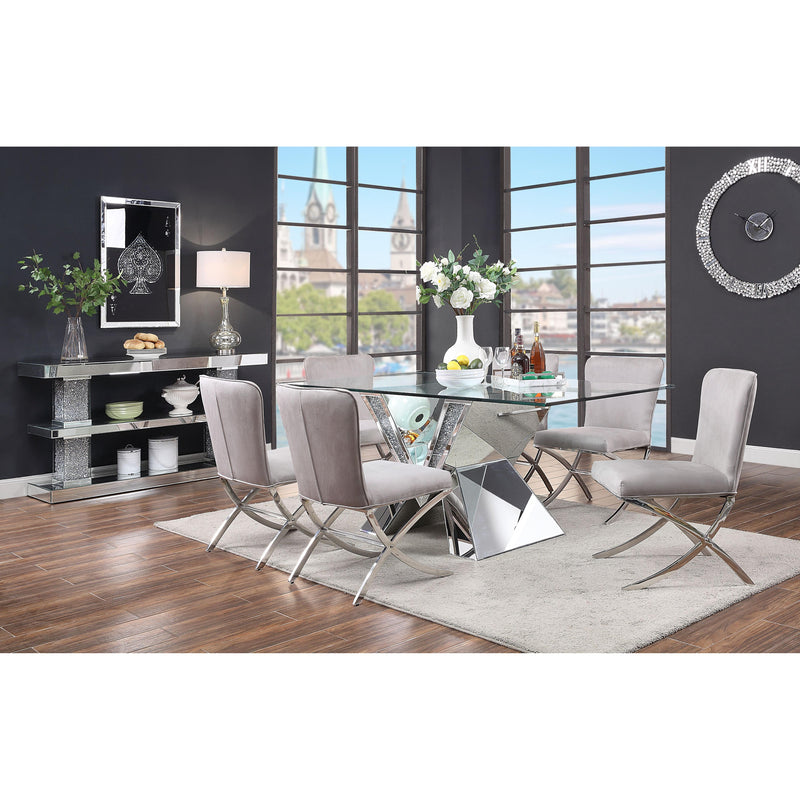 Acme Furniture Noralie 71280 Dining Table IMAGE 6