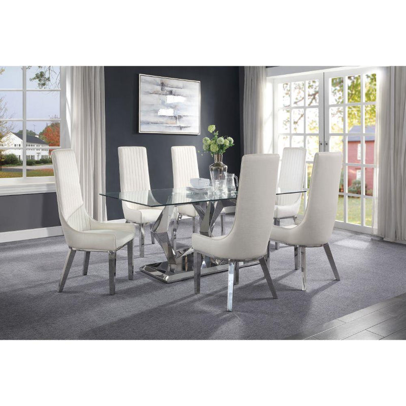 Acme Furniture Gianna 72470 Dining Table IMAGE 4
