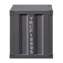 Acme Furniture Cargo 35922 Nightstand with USB Port - Gunmetal IMAGE 4