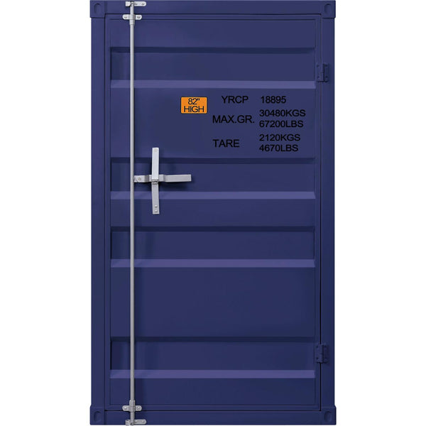 Acme Furniture Cargo 35940 Chest (Single Door) - Blue IMAGE 1