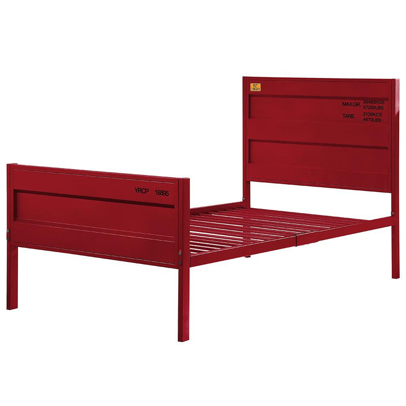 Acme Furniture Cargo 35945F Full Bed - Red IMAGE 2