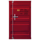 Acme Furniture Cargo 35954 Chest (Single Door) - Red IMAGE 1