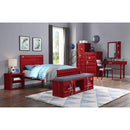 Acme Furniture Cargo 35954 Chest (Single Door) - Red IMAGE 6