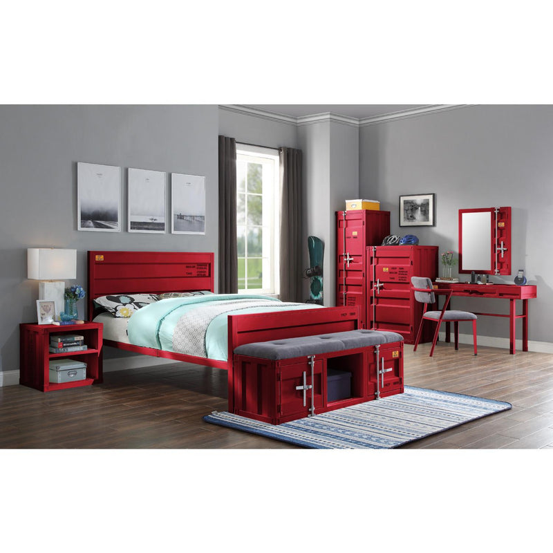 Acme Furniture Cargo 35954 Chest (Single Door) - Red IMAGE 7