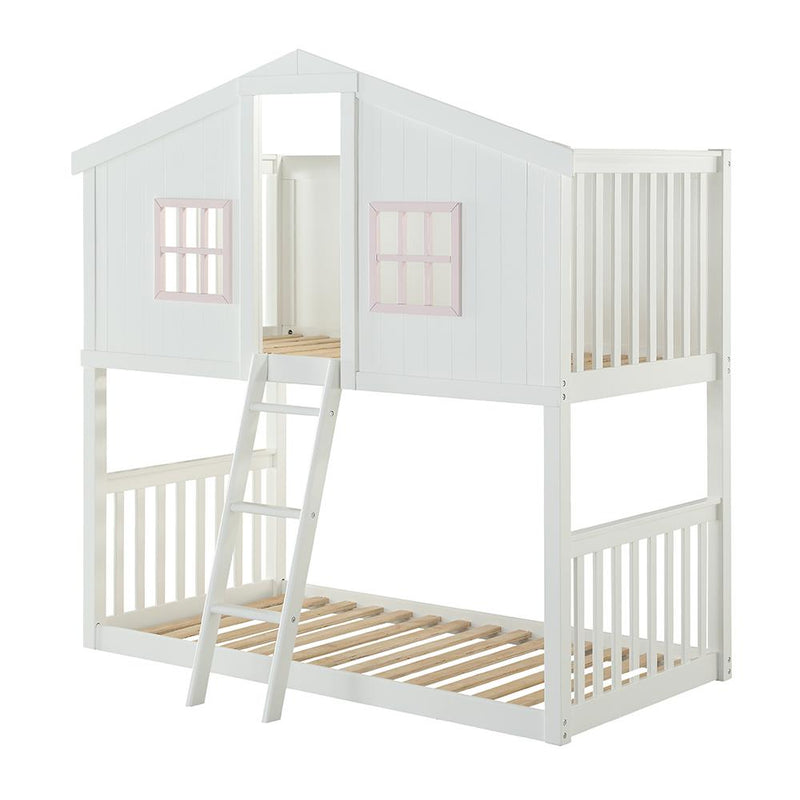 Acme Furniture Rohan Cottage 37410 Twin over Twin Bunk Bed IMAGE 2