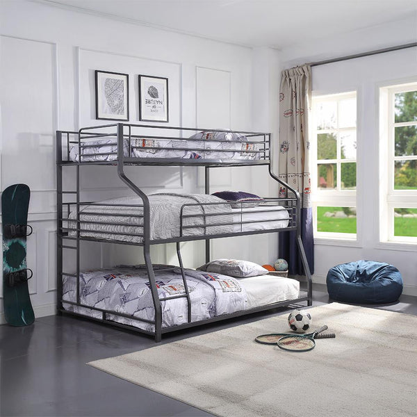 Acme Furniture Caius II 37450 Triple Bunk Bed IMAGE 1