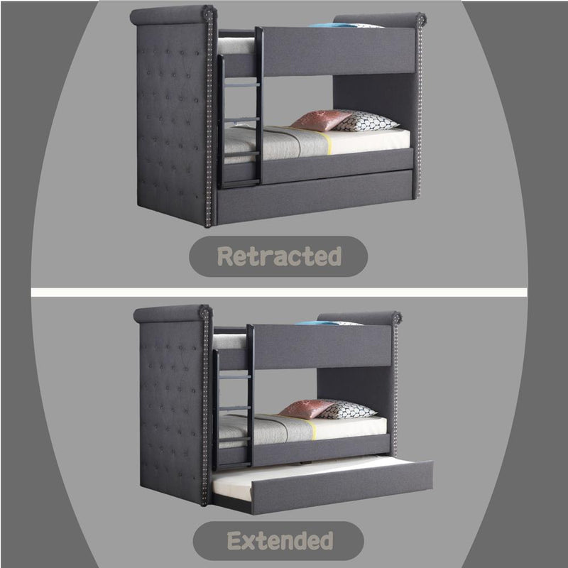 Acme Furniture Romana II 37855 Twin/Twin Bunk Bed with Trundle IMAGE 4