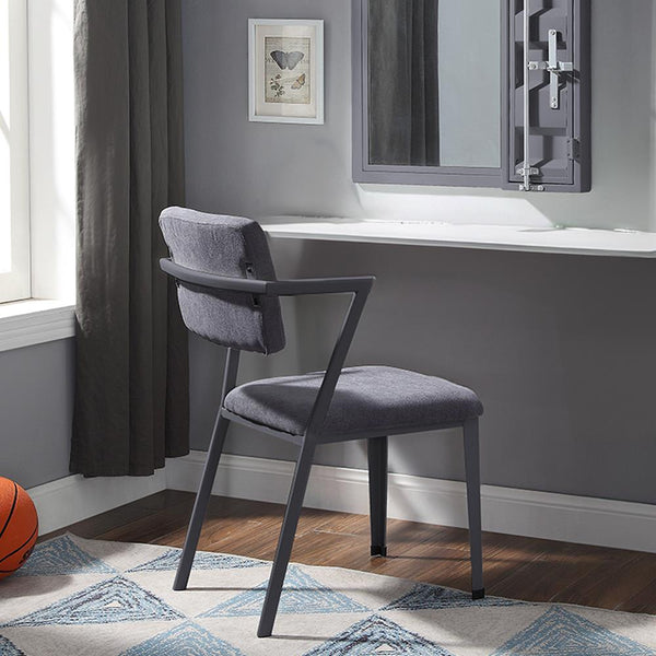 Acme Furniture Cargo 37898 Chair - Gunmetal IMAGE 1